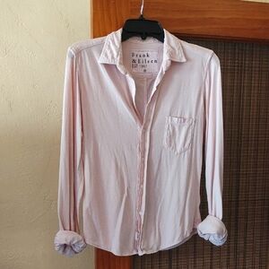 Frank & Eileen XS Barry Tee Lab Pink Button-Up Shirt